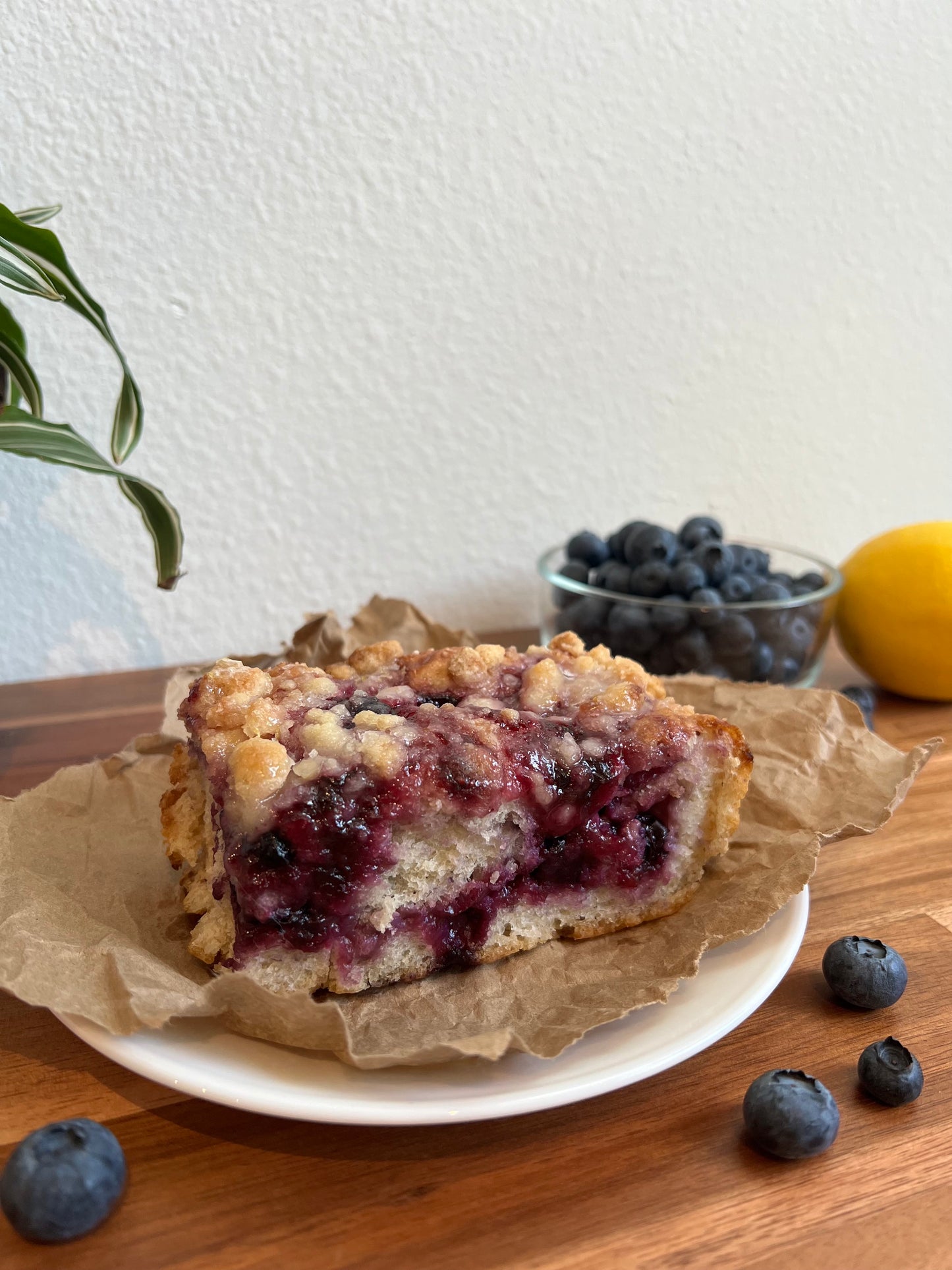 Blueberry Lemon Focaccia